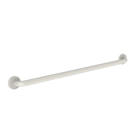 Newport Brass 39" L, Two Post, Solid Brass, 36" Grab Bar in Biscuit, Biscuit 1020-3936/65